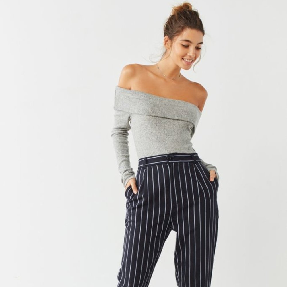 Out From Under Off-The-Shoulder Sweater Bodysuit